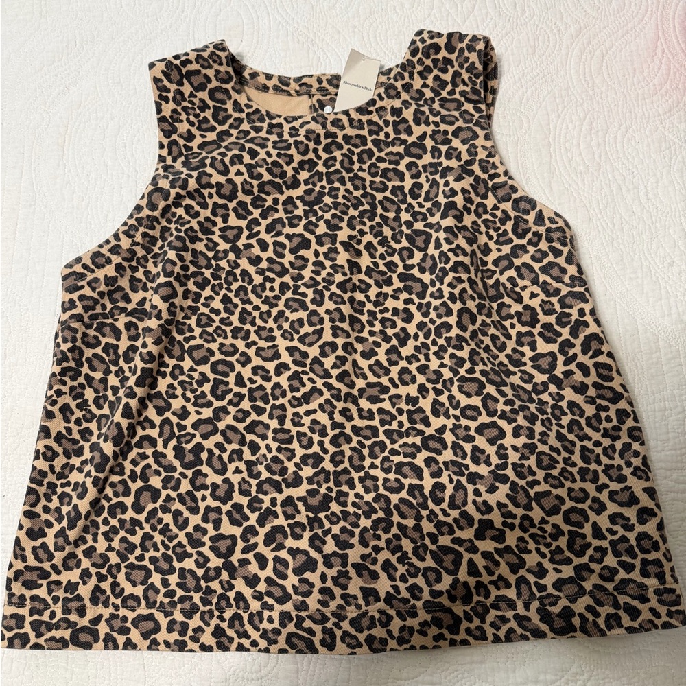 Abercrombie & Fitch Leopard Print Top